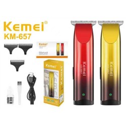 Κουρευτική μηχανή & trimmer - KM-657 - Kemei - Gold