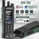 Φορητός πομποδέκτης UHF/VHF - UV32 - Baofeng - 401324 Φορητός πομποδέκτης UHF/VHF - UV32 - Baofeng - 401324