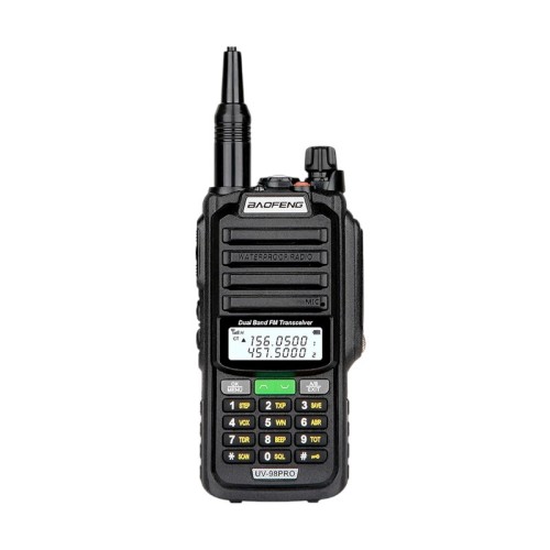 Φορητός πομποδέκτης UHF/VHF - UV98 PRO - Baofeng - 402987 - Black