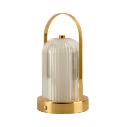 Επαναφορτιζόμενο επιτραπέζιο φωτιστικό LED - 43-3 - 430132- Gold Επαναφορτιζόμενο επιτραπέζιο φωτιστικό LED - 43-3 - 430132- Gold