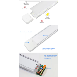 Μπάρα φωτισμού LED - Tube - 24W - 60cm - 431750 Μπάρα φωτισμού LED - Tube - 24W - 60cm - 431750