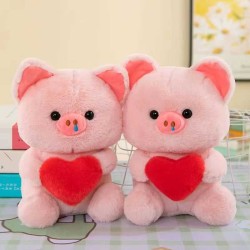 Λούτρινο κουκλάκι Γουρουνάκι - 25cm - 660167 Λούτρινο κουκλάκι Γουρουνάκι - 25cm - 660167