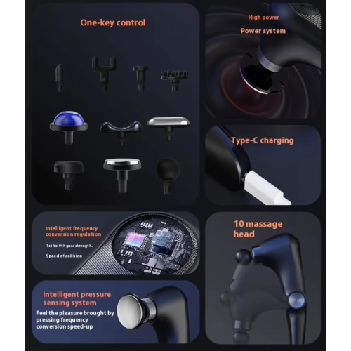 Συσκευή μασάζ - Fascial Gun - SL2024 - 541252