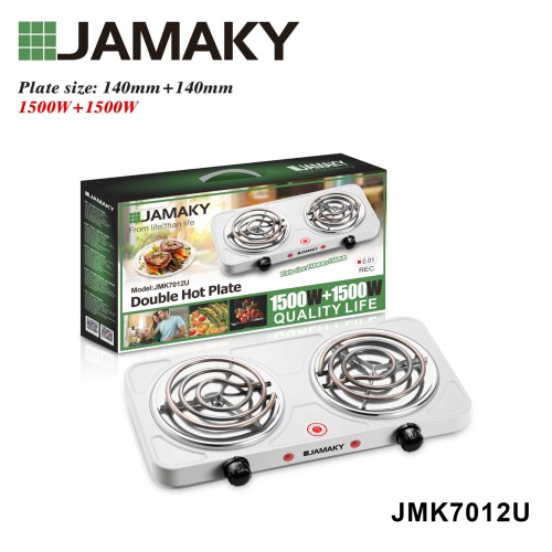 Φορητή ηλεκτρική εστία διπλή - JMK7012U - 012015 Φορητή ηλεκτρική εστία διπλή - JMK7012U - 012015