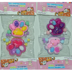 Πατούσα Antistress Squishy - Σετ 16pcs - GA524-6 - 652464