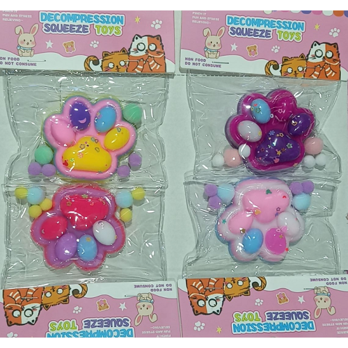 Πατούσα Antistress Squishy - Σετ 16pcs - GA524-6 - 652464 Πατούσα Antistress Squishy - Σετ 16pcs - GA524-6 - 652464