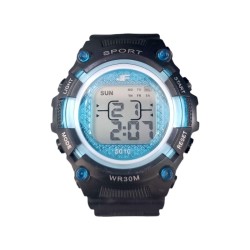 Παιδικό ψηφιακό ρολόι χειρός - 5010 - 755319 - Black/Blue Παιδικό ψηφιακό ρολόι χειρός - 5010 - 755319 - Black/Blue