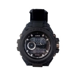 Παιδικό ψηφιακό ρολόι χειρός - 1811  - 757184 - Black/Black