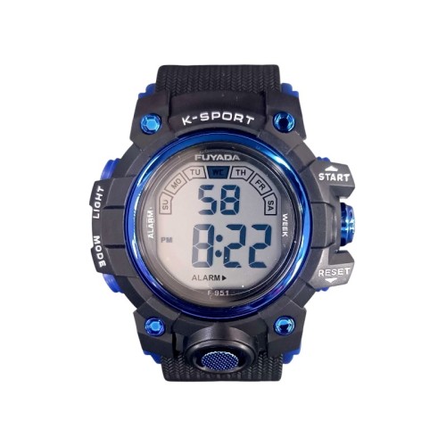 Παιδικό ψηφιακό ρολόι χειρός - 951 - 758464 - Black/Blue Παιδικό ψηφιακό ρολόι χειρός - 951 - 758464 - Black/Blue