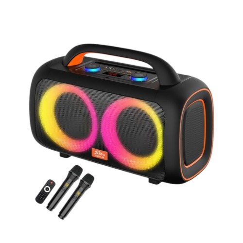 Φορητό ηχείο subwoofer με 2 μικρόφωνα Karaoke - ZQS-L19 - 801155 Φορητό ηχείο subwoofer με 2 μικρόφωνα Karaoke - ZQS-L19 - 801155