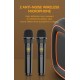 Φορητό ηχείο subwoofer με 2 μικρόφωνα Karaoke - ZQS-L19 - 801155 Φορητό ηχείο subwoofer με 2 μικρόφωνα Karaoke - ZQS-L19 - 801155