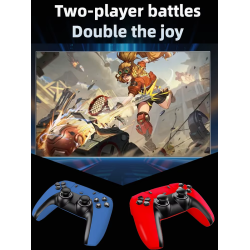 Φορητή κονσόλα παιχνιδιών Stick & Android TV Box με 2 χειριστήρια - G1 - 812938