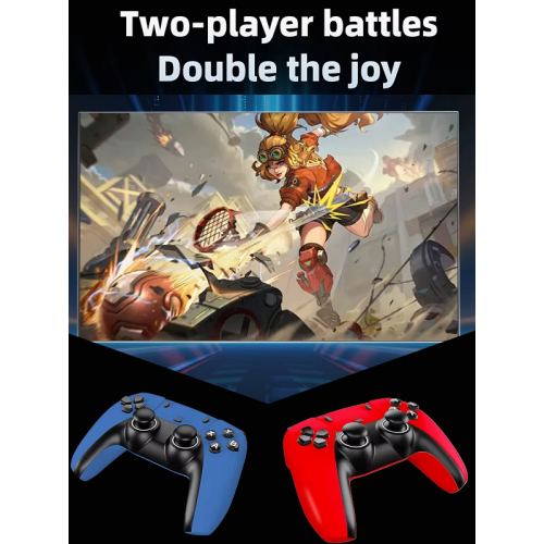 Φορητή κονσόλα παιχνιδιών Stick & Android TV Box με 2 χειριστήρια - G1 - 812938 Φορητή κονσόλα παιχνιδιών Stick & Android TV Box με 2 χειριστήρια - G1 - 812938