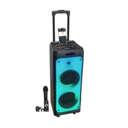 Φορητό ηχείο subwoofer με μικρόφωνο Karaoke - QS-8605 - 813157 Φορητό ηχείο subwoofer με μικρόφωνο Karaoke - QS-8605 - 813157