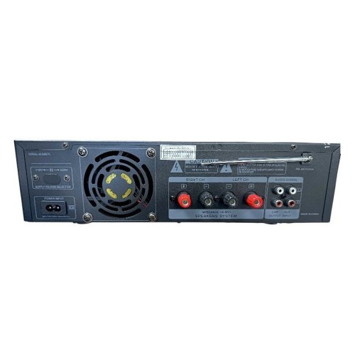 Σετ ηχεία subwoofer με ενισχυτή & μικρόφωνο Karaoke - QS-A8 - 813164