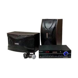 Σετ ηχεία subwoofer με ενισχυτή & μικρόφωνο Karaoke - QS-A8 - 813164 Σετ ηχεία subwoofer με ενισχυτή & μικρόφωνο Karaoke - QS-A8 - 813164