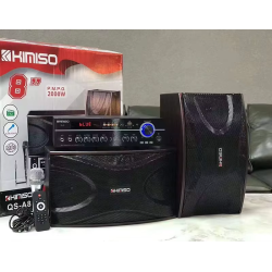 Σετ ηχεία subwoofer με ενισχυτή & μικρόφωνο Karaoke - QS-A8 - 813164
