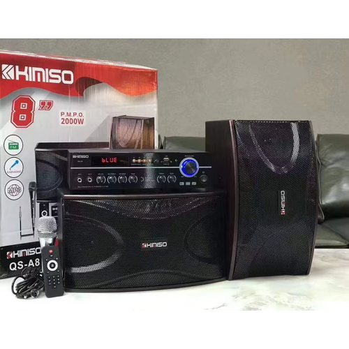 Σετ ηχεία subwoofer με ενισχυτή & μικρόφωνο Karaoke - QS-A8 - 813164 Σετ ηχεία subwoofer με ενισχυτή & μικρόφωνο Karaoke - QS-A8 - 813164