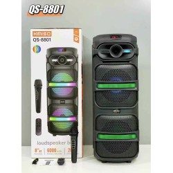 Φορητό ηχείο subwoofer με μικρόφωνο Karaoke - QS-8801 - 813089 Φορητό ηχείο subwoofer με μικρόφωνο Karaoke - QS-8801 - 813089