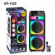 Φορητό ηχείο subwoofer με μικρόφωνο Karaoke - DR-1025 - 801124 Φορητό ηχείο subwoofer με μικρόφωνο Karaoke - DR-1025 - 801124