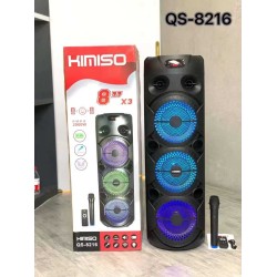 Φορητό ηχείο subwoofer με μικρόφωνο Karaoke - QS-8216 - 813119 Φορητό ηχείο subwoofer με μικρόφωνο Karaoke - QS-8216 - 813119