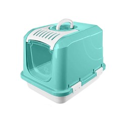 Κλουβί μεταφοράς γάτας πλαστικό - Alice Lux - 50x37x38.5cm - 006095 - Green