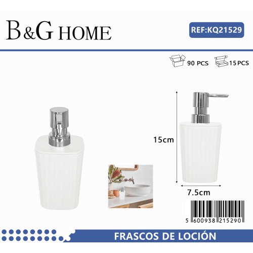 Θήκη κρεμοσάπουνου Dispenser πλαστική - White - 21529