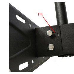 Βάση οροφής τηλεόρασης για διάσταση 26"-60" - 170604