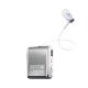 Ασύρματο ακουστικό Bluetooth - K89 - 230625 - Silver