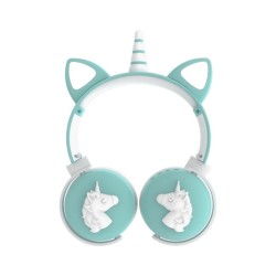 Ασύρματα ακουστικά - Unicorn Headphones - ME17 - 258606 - Blue