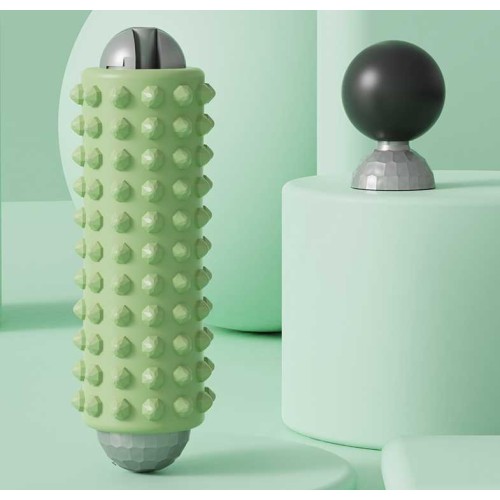 Επαναφορτιζόμενο Massage Roller - USB - 813607 - Green Επαναφορτιζόμενο Massage Roller - USB - 813607 - Green