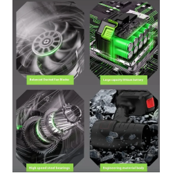 Επαναφορτιζόμενος φυσητήρας χειρός – 21V – Power – YQ-1 - 456459
