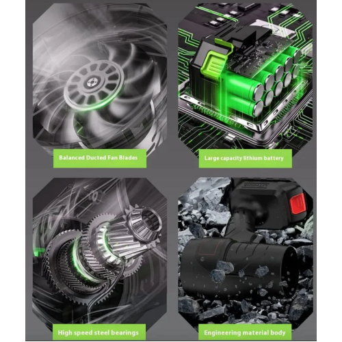 Επαναφορτιζόμενος φυσητήρας χειρός – 21V – Power – YQ-1 - 456459 Επαναφορτιζόμενος φυσητήρας χειρός – 21V – Power – YQ-1 - 456459