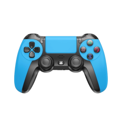 Ασύρματο χειριστήριο Gaming για PS4 και PC - CM-048 - 542327 - Black/Light Blue