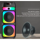 Φορητό ηχείο subwoofer με μικρόφωνο Karaoke - DR-1025 - 801124 Φορητό ηχείο subwoofer με μικρόφωνο Karaoke - DR-1025 - 801124