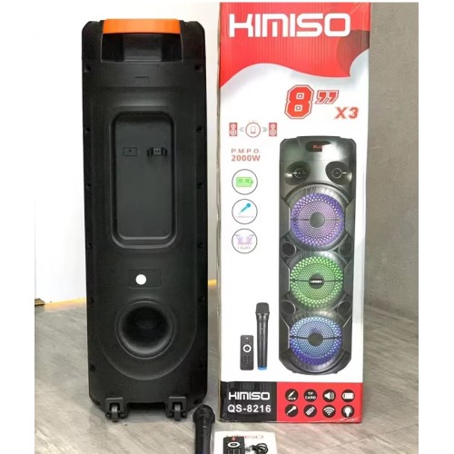 Φορητό ηχείο subwoofer με μικρόφωνο Karaoke - QS-8216 - 813119 Φορητό ηχείο subwoofer με μικρόφωνο Karaoke - QS-8216 - 813119