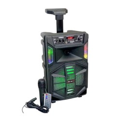 Φορητό ηχείο subwoofer με μικρόφωνο Karaoke - QS-3811 - 260783
