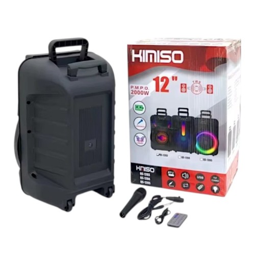 Φορητό ηχείο subwoofer με μικρόφωνο Karaoke - QS-1203 - 813225 Φορητό ηχείο subwoofer με μικρόφωνο Karaoke - QS-1203 - 813225