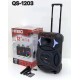 Φορητό ηχείο subwoofer με μικρόφωνο Karaoke - QS-1203 - 813225