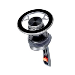 Μαγνητική βάση στήριξης smartphone αυτοκινήτου - G299 - 813478 - Silver