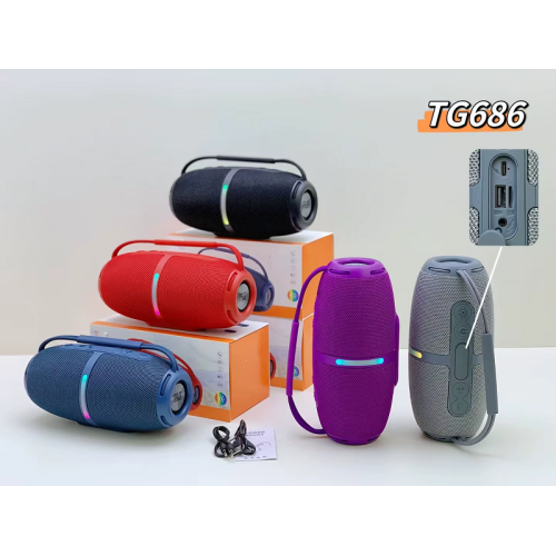 Ασύρματο ηχείο Bluetooth - TG-686 - 813522 - Grey Ασύρματο ηχείο Bluetooth - TG-686 - 813522 - Grey