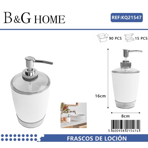 Θήκη κρεμοσάπουνου Dispenser πλαστική - White - 21547