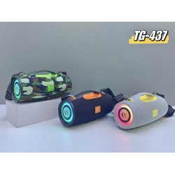 Ασύρματο ηχείο Bluetooth - TG-437 - LED RGB - 813553 - Army Green