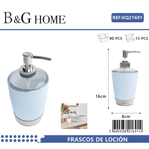 Θήκη κρεμοσάπουνου Dispenser πλαστική - Light Blue - 21691