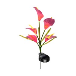 Φωτιζόμενα διακοσμητικά λουλούδια LED με ηλιακό πάνελ - 2pcs - 150302 - Purple Φωτιζόμενα διακοσμητικά λουλούδια LED με ηλιακό πάνελ - 2pcs - 150302 - Purple