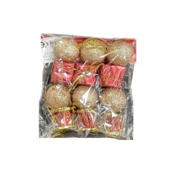 Σετ Χριστουγεννιάτικα στολίδια mini - 232311 Σετ Χριστουγεννιάτικα στολίδια mini - 232311