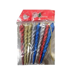 Σετ Χριστουγεννιάτικα στολίδια - 8pcs - 232552 Σετ Χριστουγεννιάτικα στολίδια - 8pcs - 232552