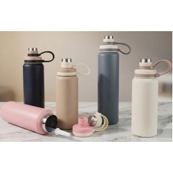 Φορητό παγούρι-θερμός - 600ml - 413395 - Black
