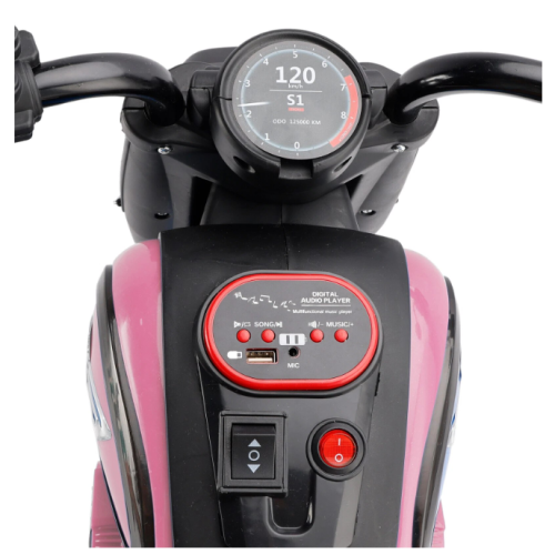 Παιδικό ηλεκτροκίνητο τρίκυκλο scooter - BJQ-818 - 701113 - Red Παιδικό ηλεκτροκίνητο τρίκυκλο scooter - BJQ-818 - 701113 - Red