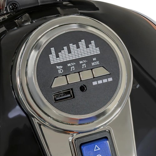Παιδικό ηλεκτροκίνητο τρίκυκλο scooter με φάρο - BJQ-6388 - 701114 - White/Orange Παιδικό ηλεκτροκίνητο τρίκυκλο scooter με φάρο - BJQ-6388 - 701114 - White/Orange